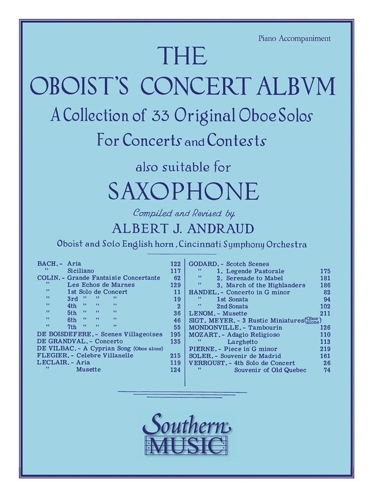 Oboist's Concert Album